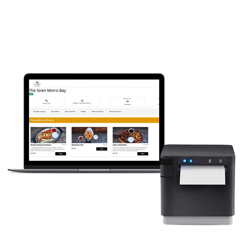 Online Ordering